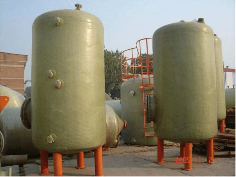 Bể xử lý nước thải Composite trụ đứng