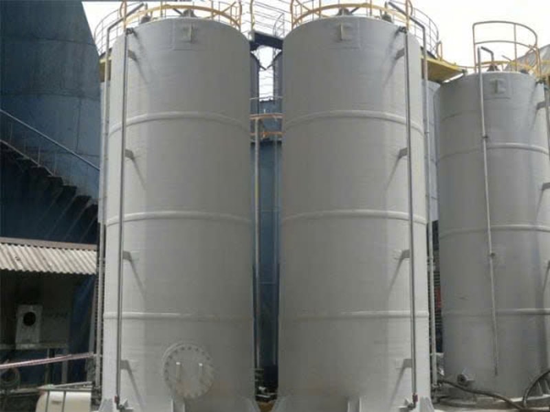 bể xử lý nước thải composite trụ đứng