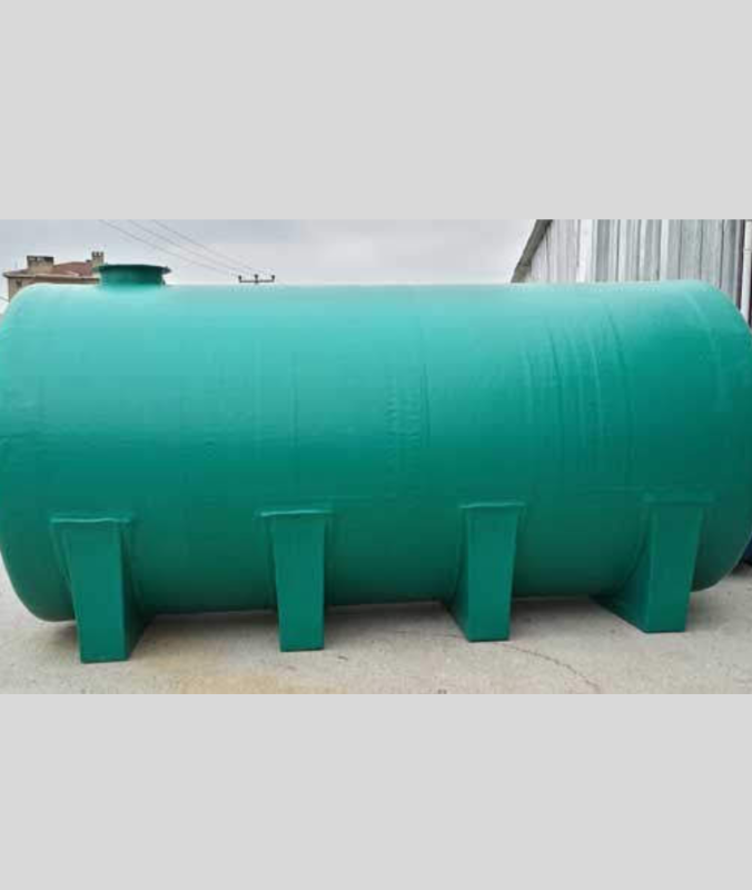 Bồn hóa chất Composite trụ ngang