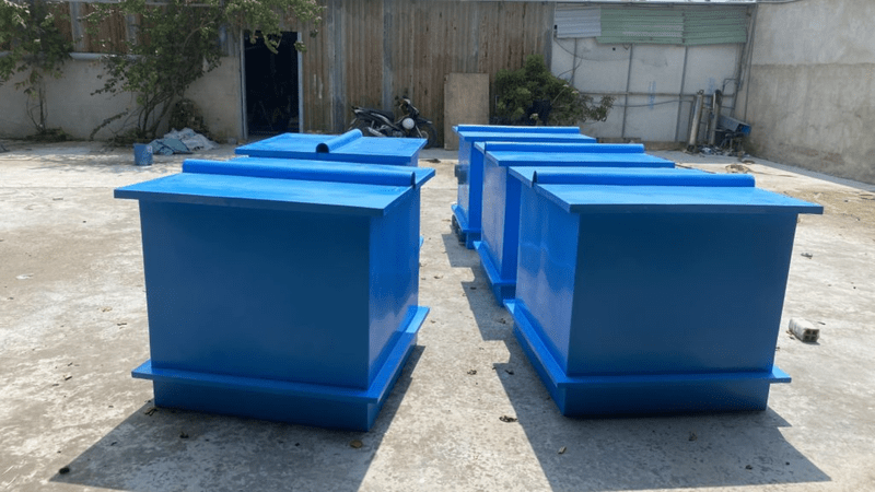 bể tách mỡ composite