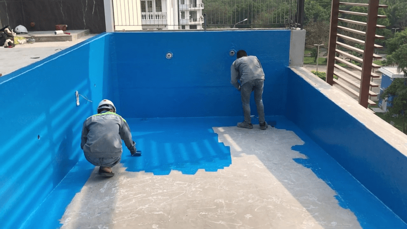 bọc composite cho bể bê tông