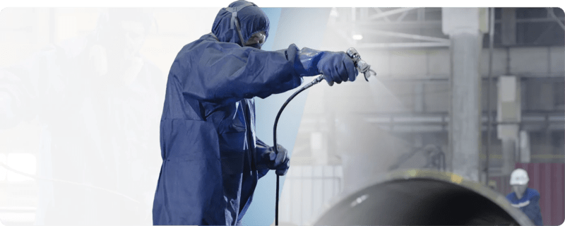 Bọc Composite cho bể thép 
