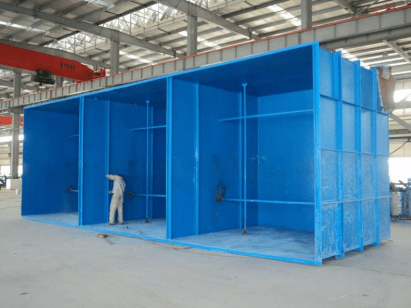 Bọc Composite cho bể thép