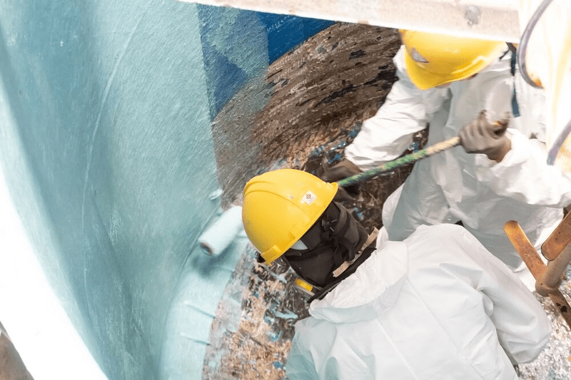 Bọc phủ Composite cho bể xử lý nước thải 5 Bọc Composite cho bể xử lý nước thải