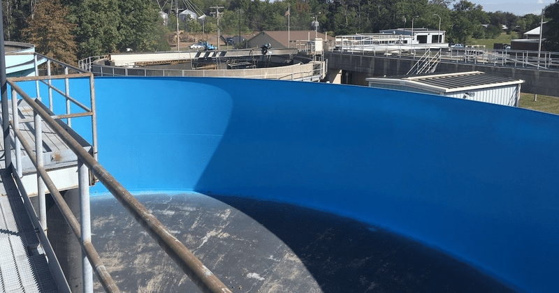 Bọc phủ Composite cho bể xử lý nước thải 4 Bọc Composite cho bể xử lý nước thải
