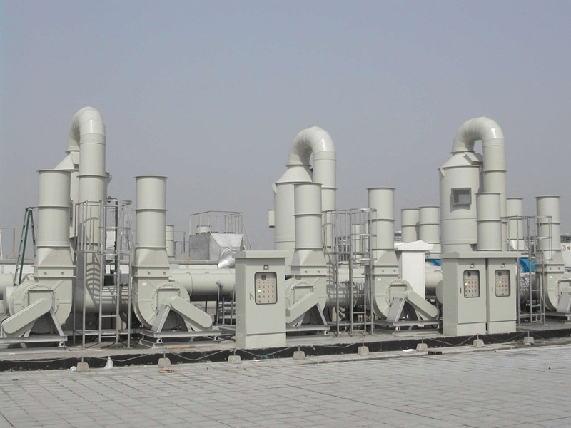 tháp hấp phụ khí thải