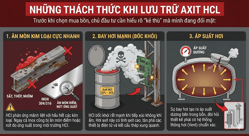 bồn chứa axit hcl