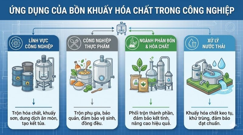 bồn khuấy hóa chất